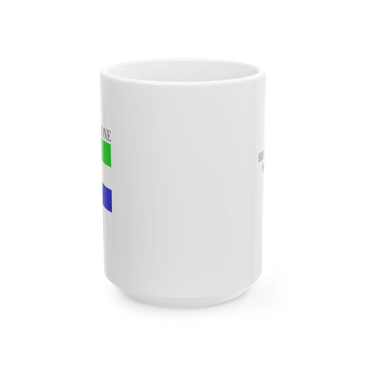 Sierra Leone Flag Mug – Independence 1961 Coffee Cup (11oz, 15oz) | African Heritage Gift