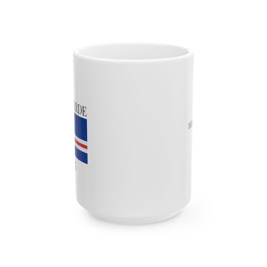 Cape Verde Flag Mug – Independence 1975 Coffee Cup (11oz, 15oz) | African Heritage Gift