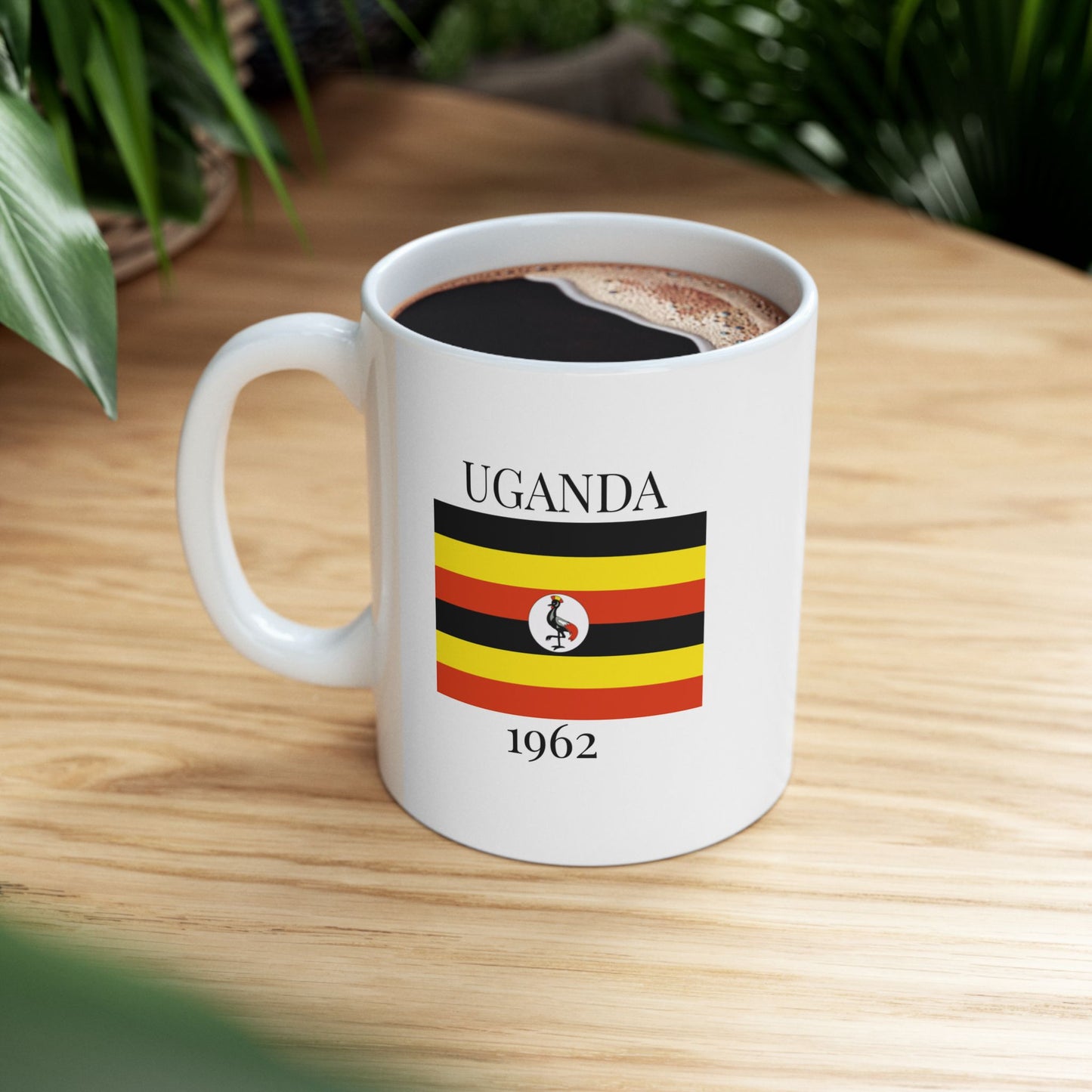Uganda Flag Mug – Independence 1962 Coffee Cup (11oz, 15oz) | African Heritage Gift