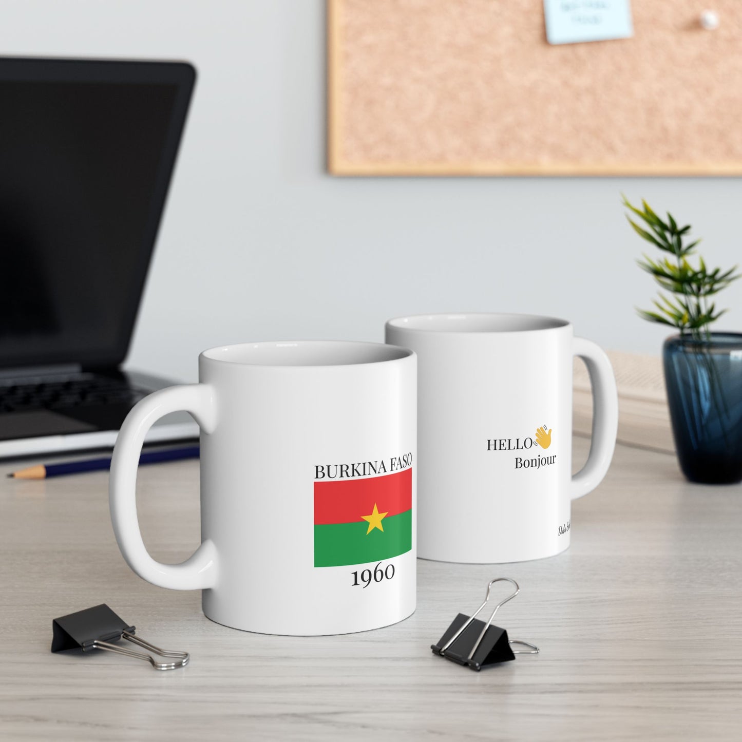 Burkina Faso Flag Mug – Independence 1960 Coffee Cup (11oz, 15oz) | African Heritage Gift