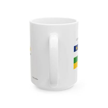 Central African Republic Flag Mug – Independence 1960 Coffee Cup (11oz, 15oz) | African Heritage Gift