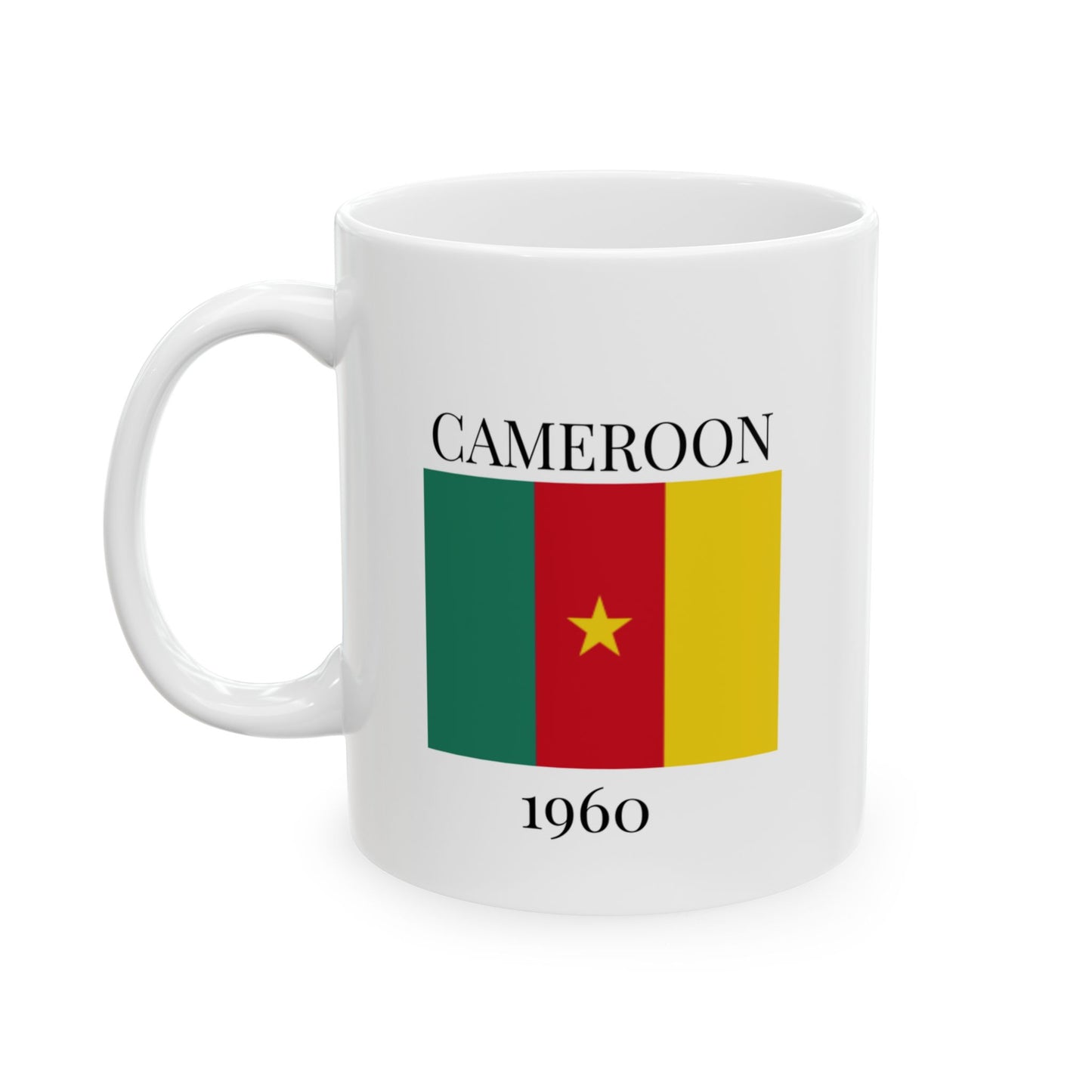 Cameroon Flag Mug – Independence 1960 Coffee Cup (11oz, 15oz) | African Heritage Gift