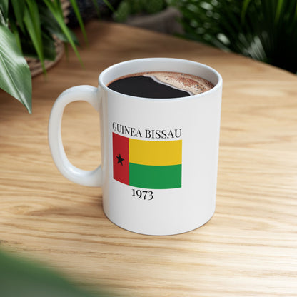 Guinea Bissau Flag Mug – Independence 1973 Coffee Cup (11oz, 15oz) | African Heritage Gift