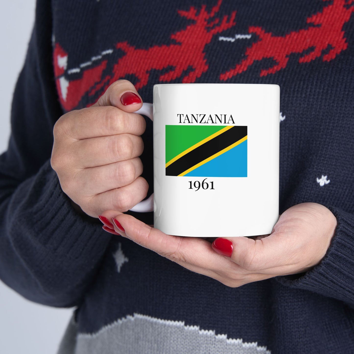 Tanzania Flag Mug – Independence 1961 Coffee Cup (11oz, 15oz) | African Heritage Gift