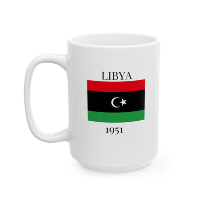 Lybia Flag Mug – Independence 1951 Coffee Cup (11oz, 15oz) | African Heritage Gift