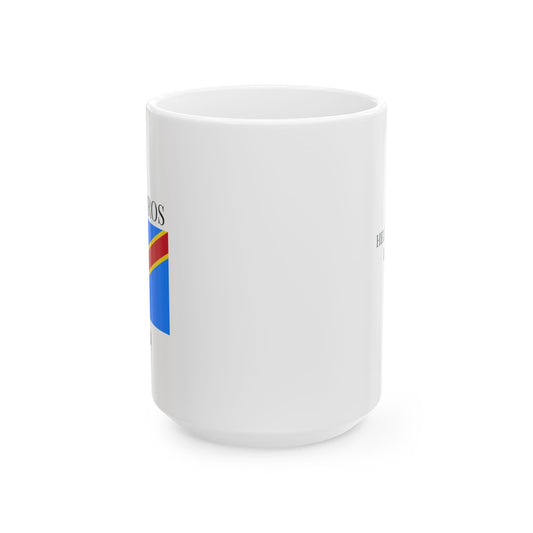 Democratic Of Congo Flag Mug – Independence 1960 Coffee Cup (11oz, 15oz) | African Heritage Gift