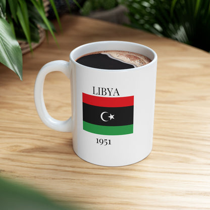Lybia Flag Mug – Independence 1951 Coffee Cup (11oz, 15oz) | African Heritage Gift