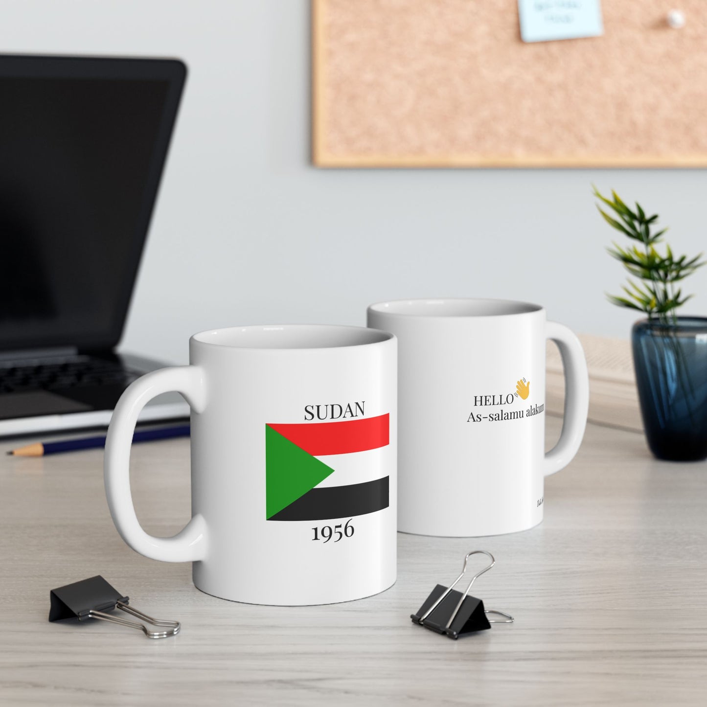 Sudan Flag Mug – Independence 1956 Coffee Cup (11oz, 15oz) | African Heritage Gift