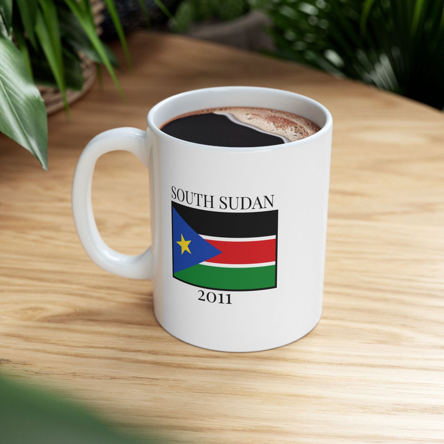 South Sudan Flag Mug – Independence 2011 Coffee Cup (11oz, 15oz) | African Heritage Gift