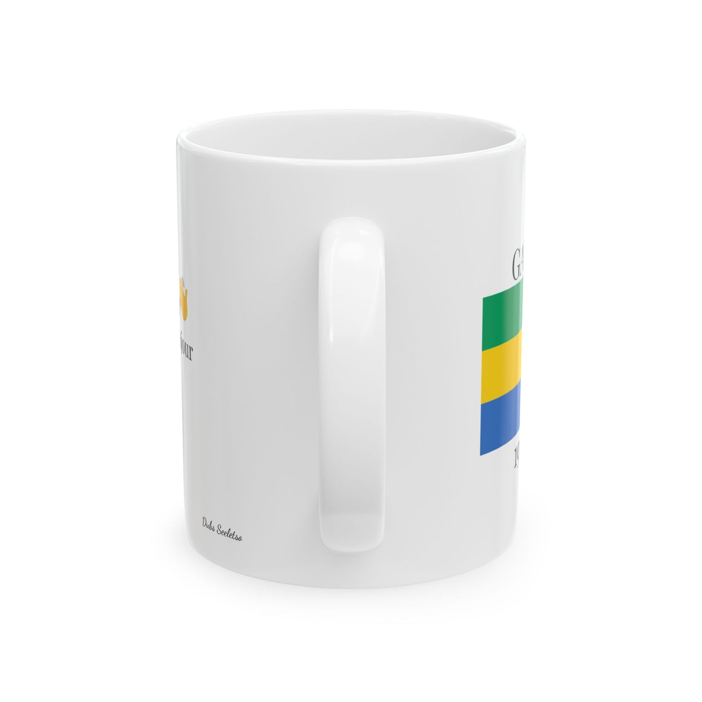 Gabon Flag Mug – Independence 1960 Coffee Cup (11oz, 15oz) | African Heritage Gift