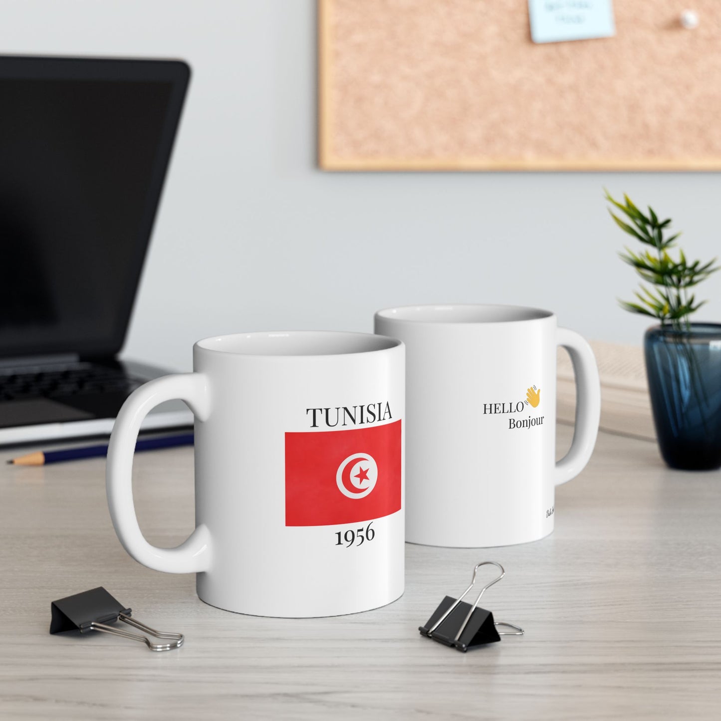 Tunisia Flag Mug – Independence 1956 Coffee Cup (11oz, 15oz) | African Heritage Gift