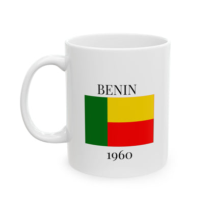 Benin Flag Mug – Independence 1960 Coffee Cup (11oz, 15oz) | African Heritage Gift