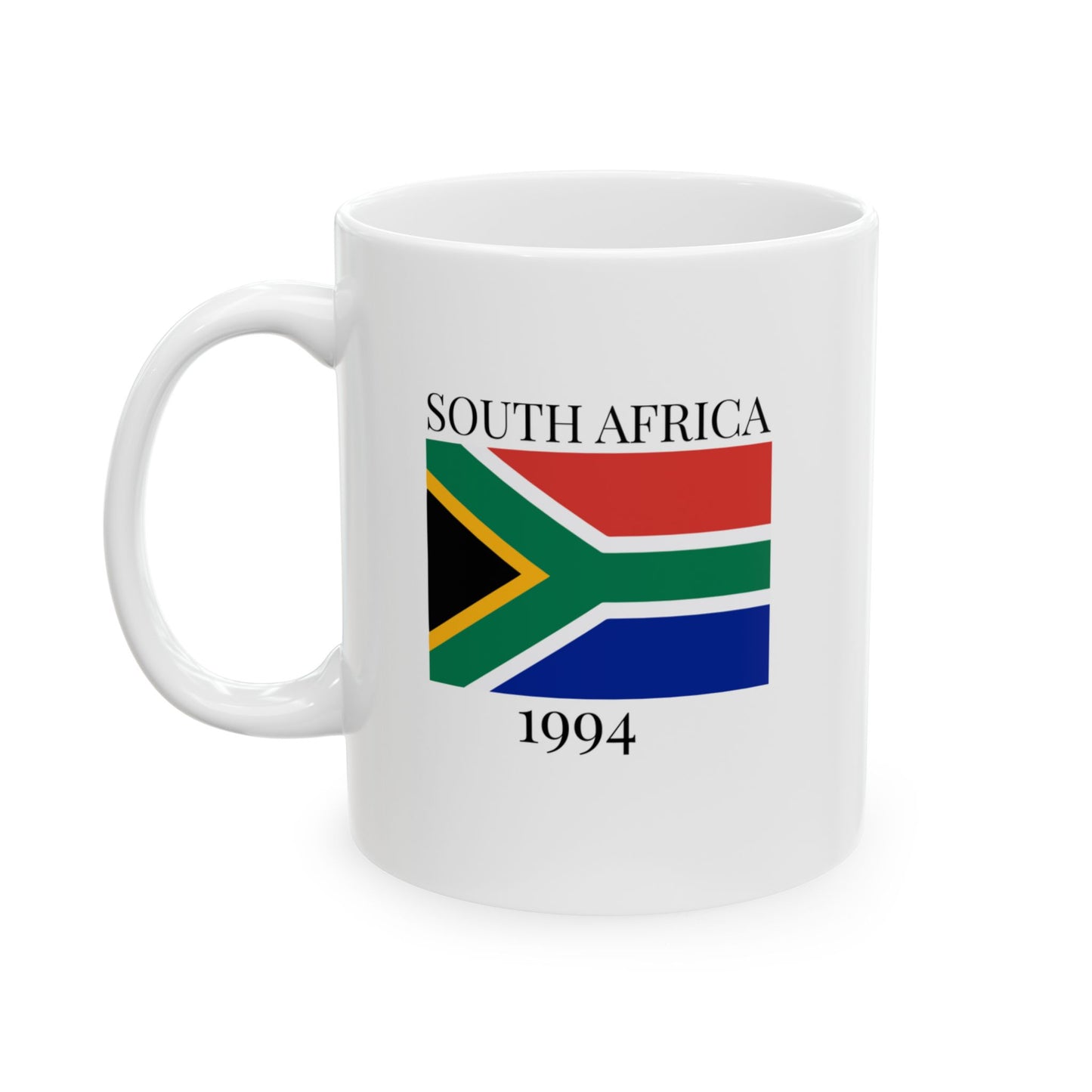 South Africa Flag Mug – Independence 1994 Coffee Cup (11oz, 15oz) | African Heritage Gift