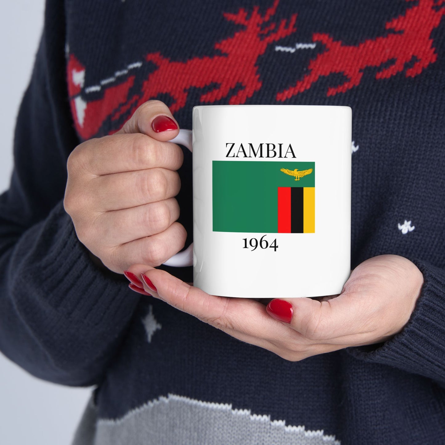 Zambia Flag Mug – Independence 1964 Coffee Cup (11oz, 15oz) | African Heritage Gift