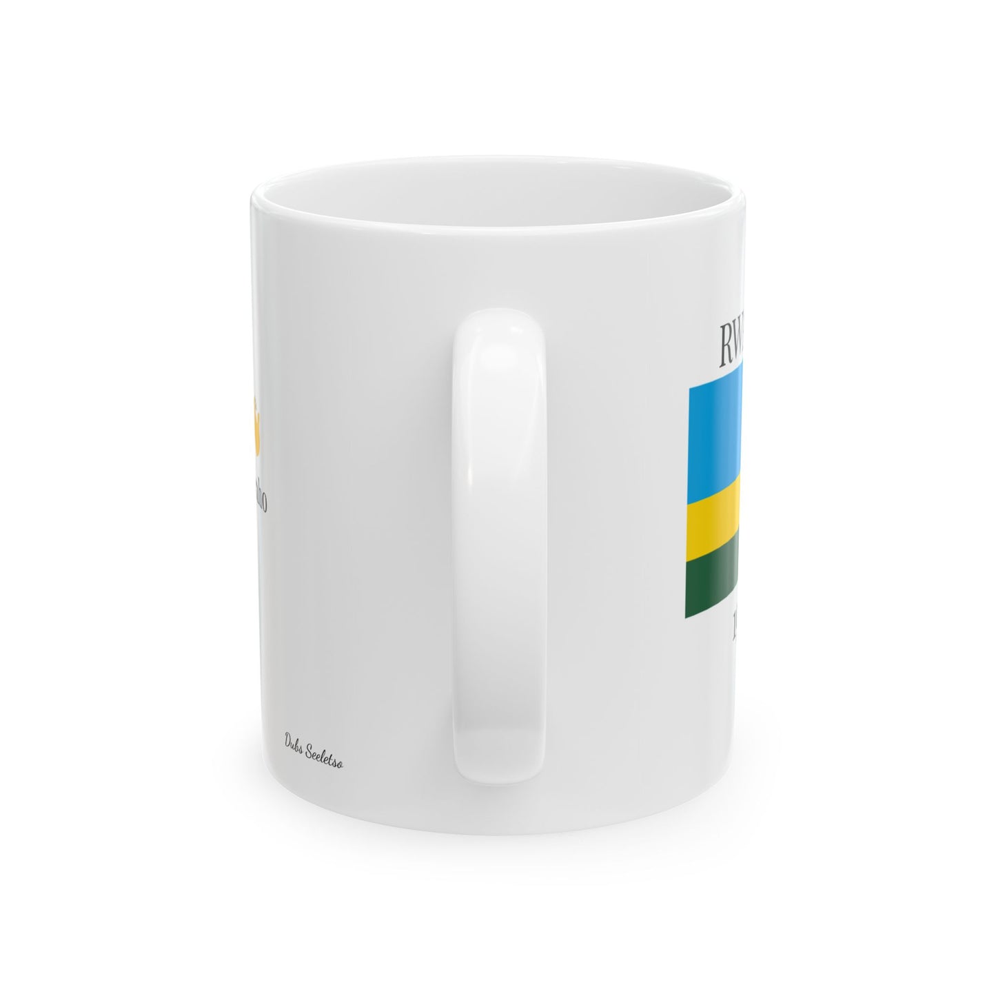 Rwanda Flag Mug – Independence 1962 Coffee Cup (11oz, 15oz) | African Heritage Gift