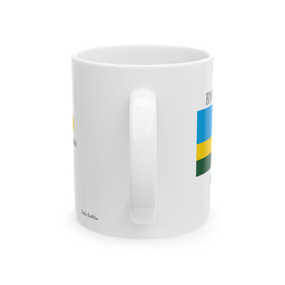 Rwanda Flag Mug – Independence 1962 Coffee Cup (11oz, 15oz) | African Heritage Gift