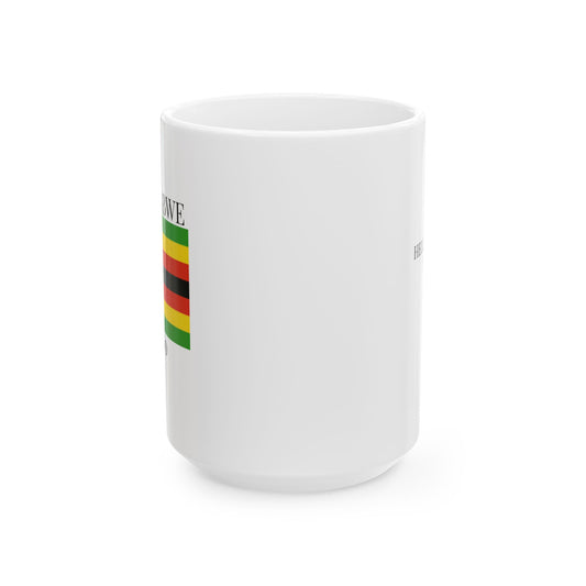 Zimbabwe Flag Mug – Independence 1960 Coffee Cup (11oz, 15oz) | African Heritage Gift