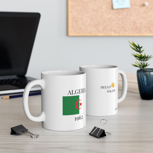 Algeria Flag Mug – Independence 1962 Coffee Cup (11oz, 15oz) | African Heritage Gift
