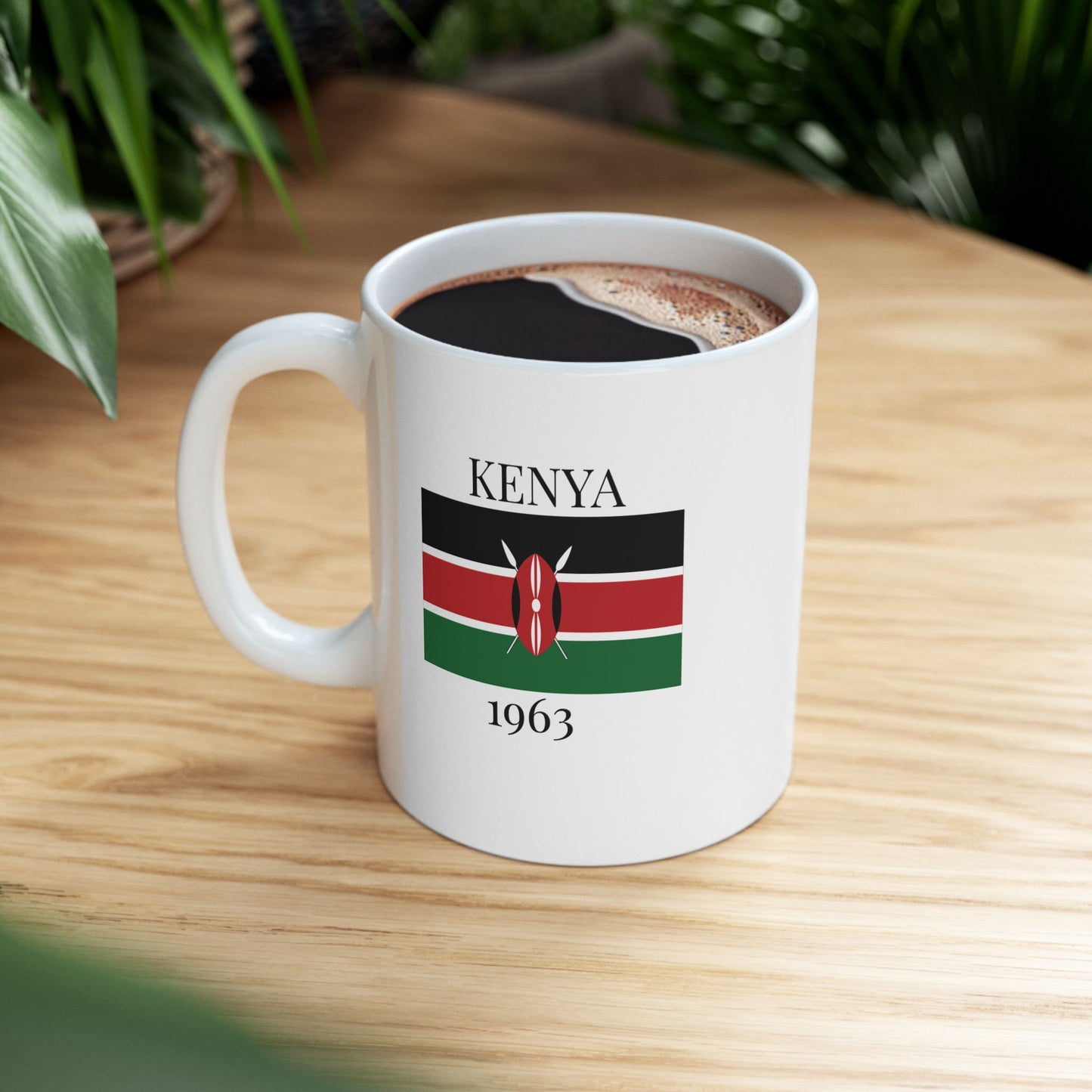 Kenya Flag Mug – Independence 1963 Coffee Cup (11oz, 15oz) | African Heritage Gift