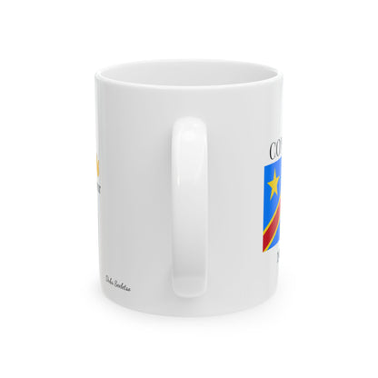 Democratic Of Congo Flag Mug – Independence 1960 Coffee Cup (11oz, 15oz) | African Heritage Gift