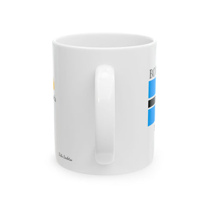 Botswana Flag Mug – Independence 1966 Coffee Cup (11oz, 15oz) | African Heritage Gift