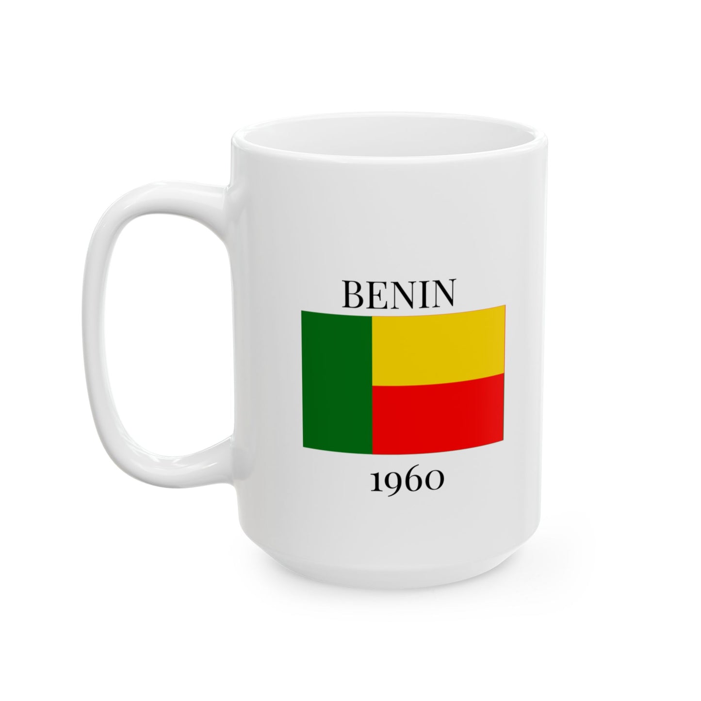 Benin Flag Mug – Independence 1960 Coffee Cup (11oz, 15oz) | African Heritage Gift