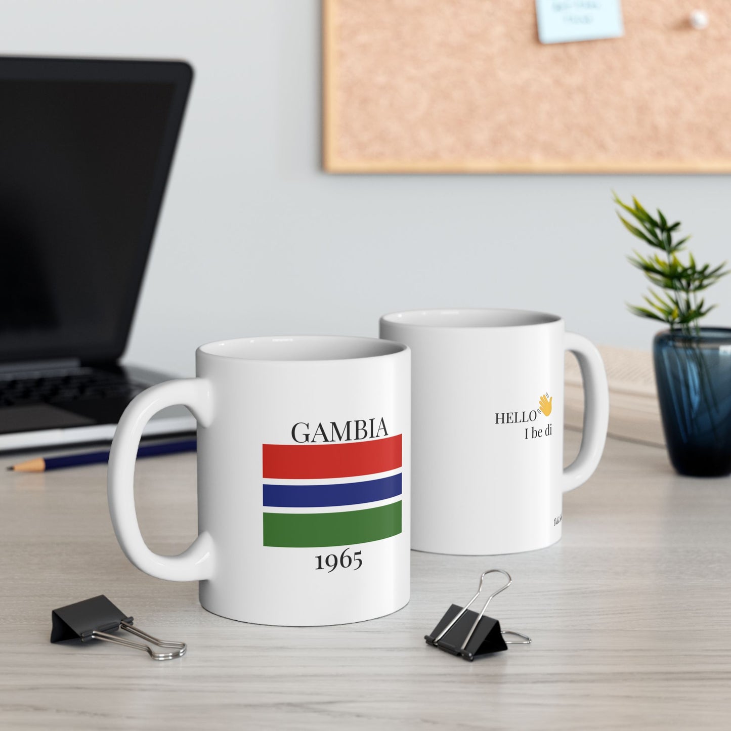 Gambia Flag Mug – Independence 1965 Coffee Cup (11oz, 15oz) | African Heritage Gift