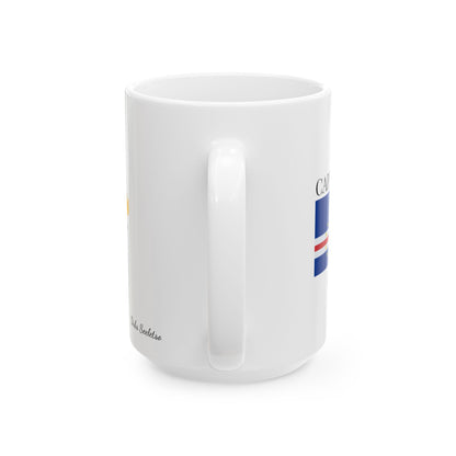 Cape Verde Flag Mug – Independence 1975 Coffee Cup (11oz, 15oz) | African Heritage Gift