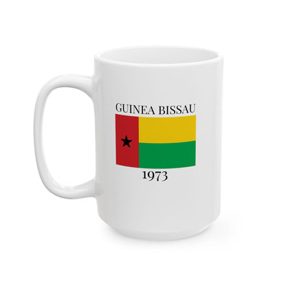 Guinea Bissau Flag Mug – Independence 1973 Coffee Cup (11oz, 15oz) | African Heritage Gift