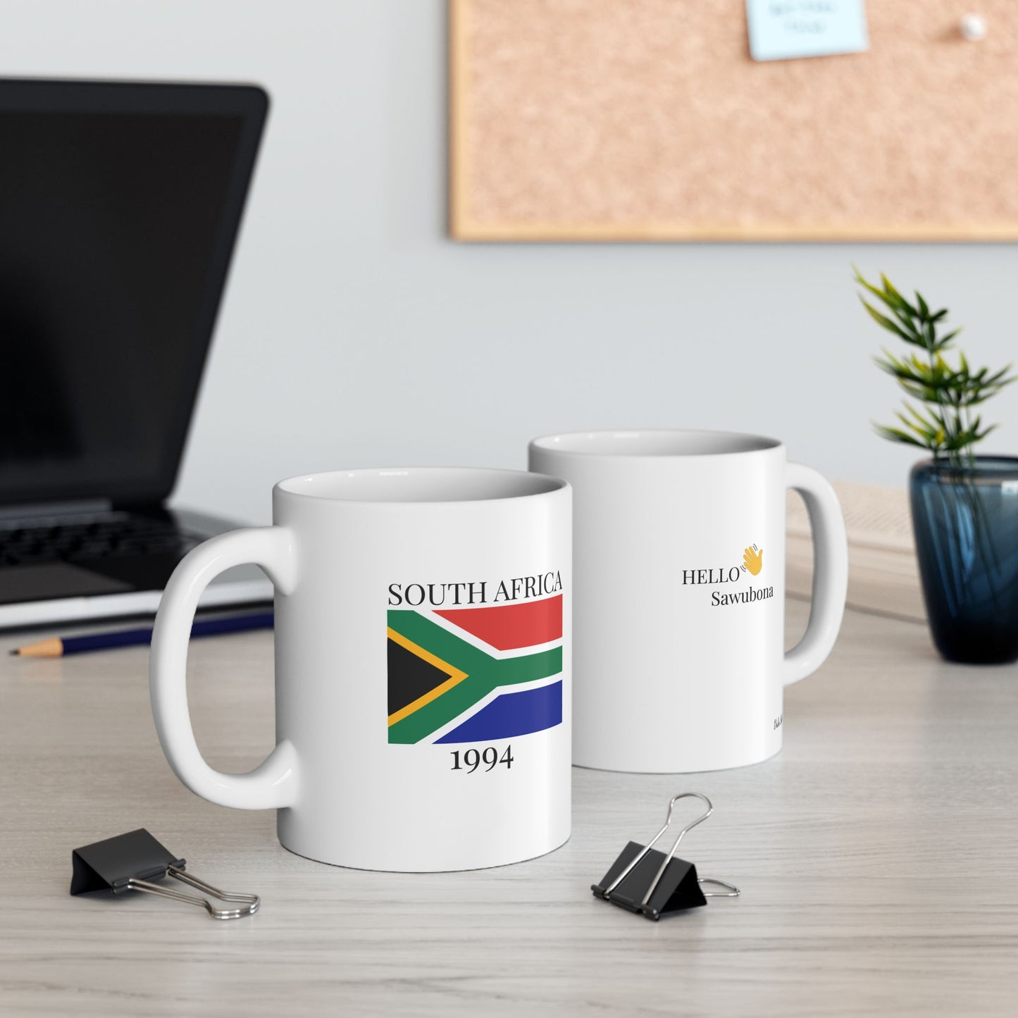 South Africa Flag Mug – Independence 1994 Coffee Cup (11oz, 15oz) | African Heritage Gift