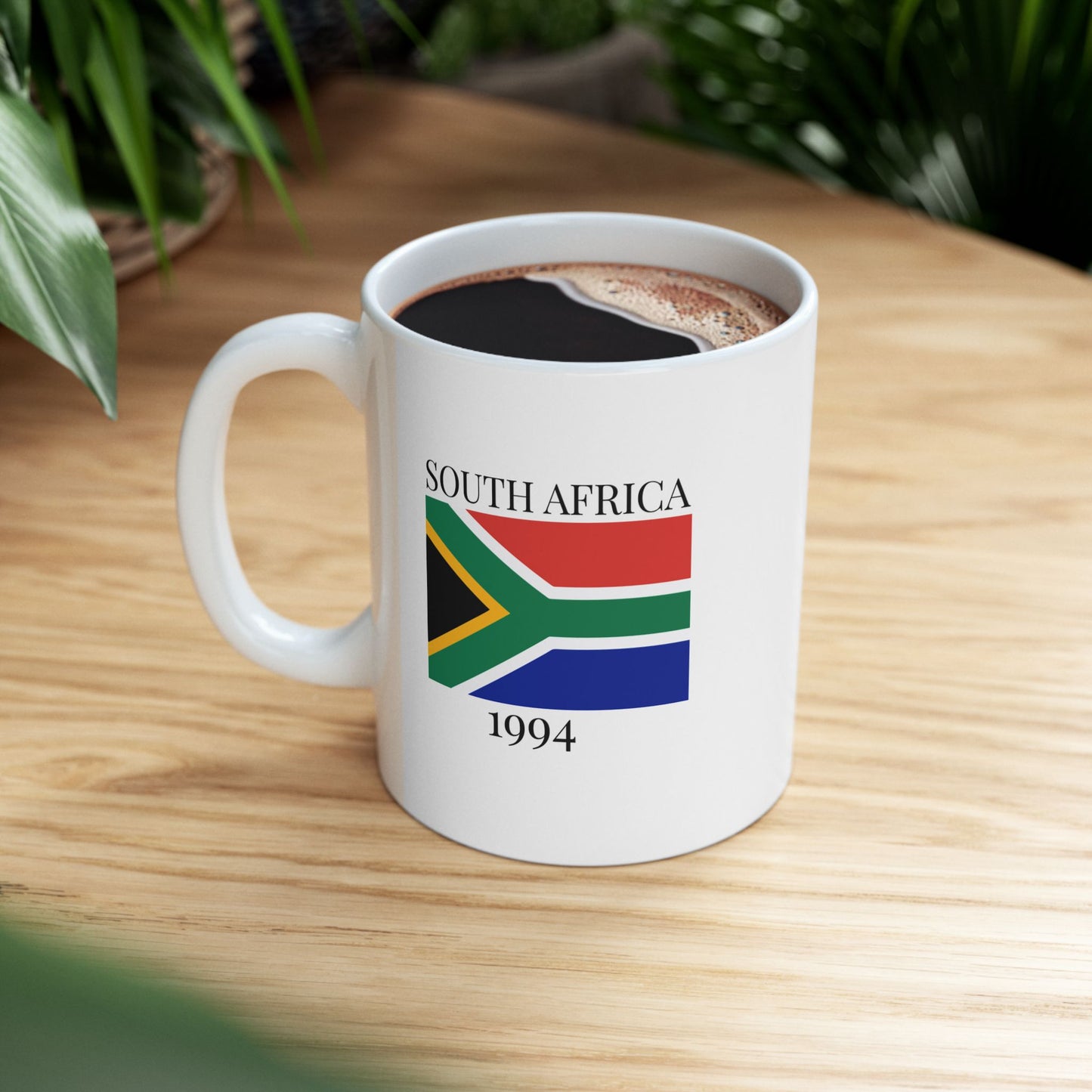 South Africa Flag Mug – Independence 1994 Coffee Cup (11oz, 15oz) | African Heritage Gift