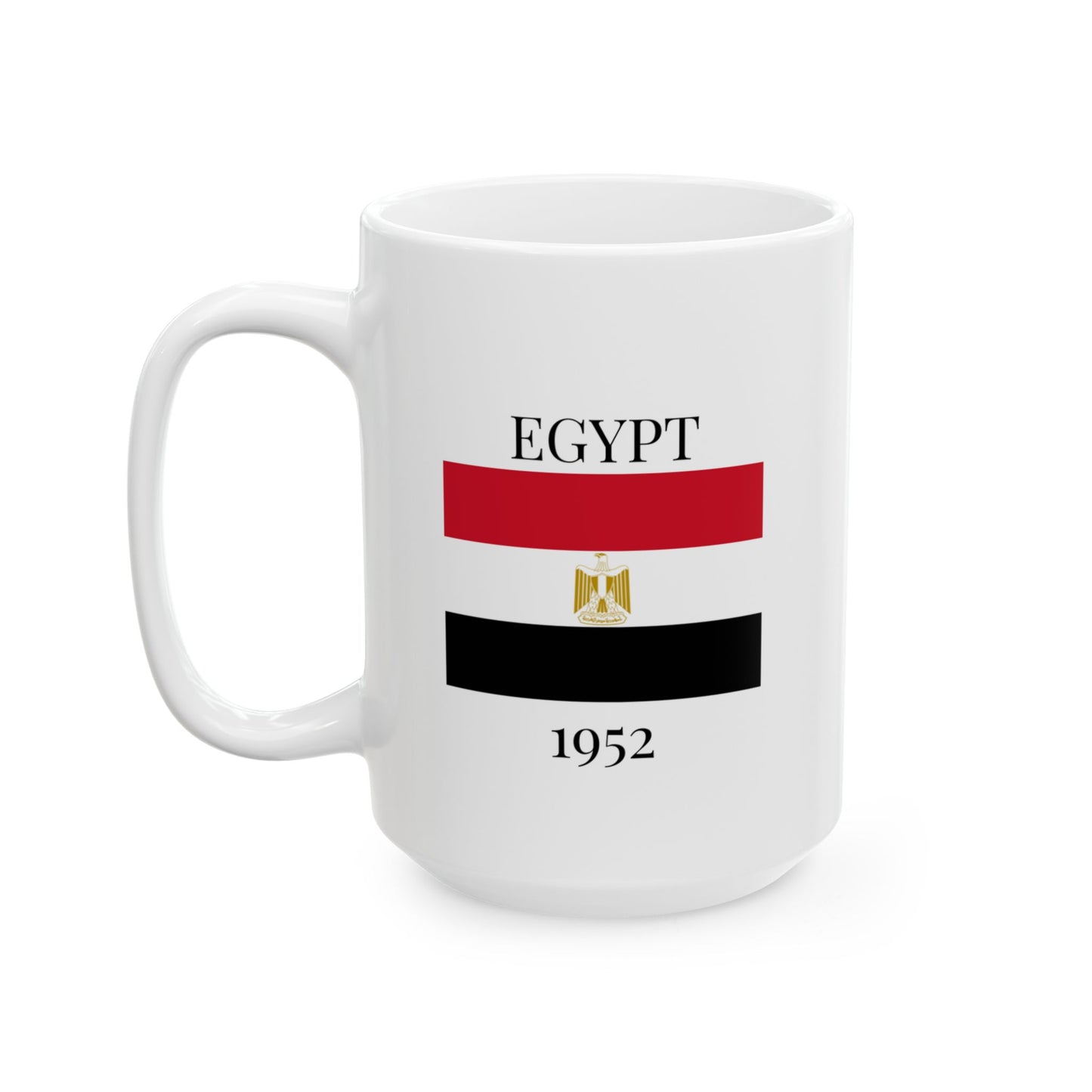 Egypt Flag Mug – Independence 1952 Coffee Cup (11oz, 15oz) | African Heritage Gift