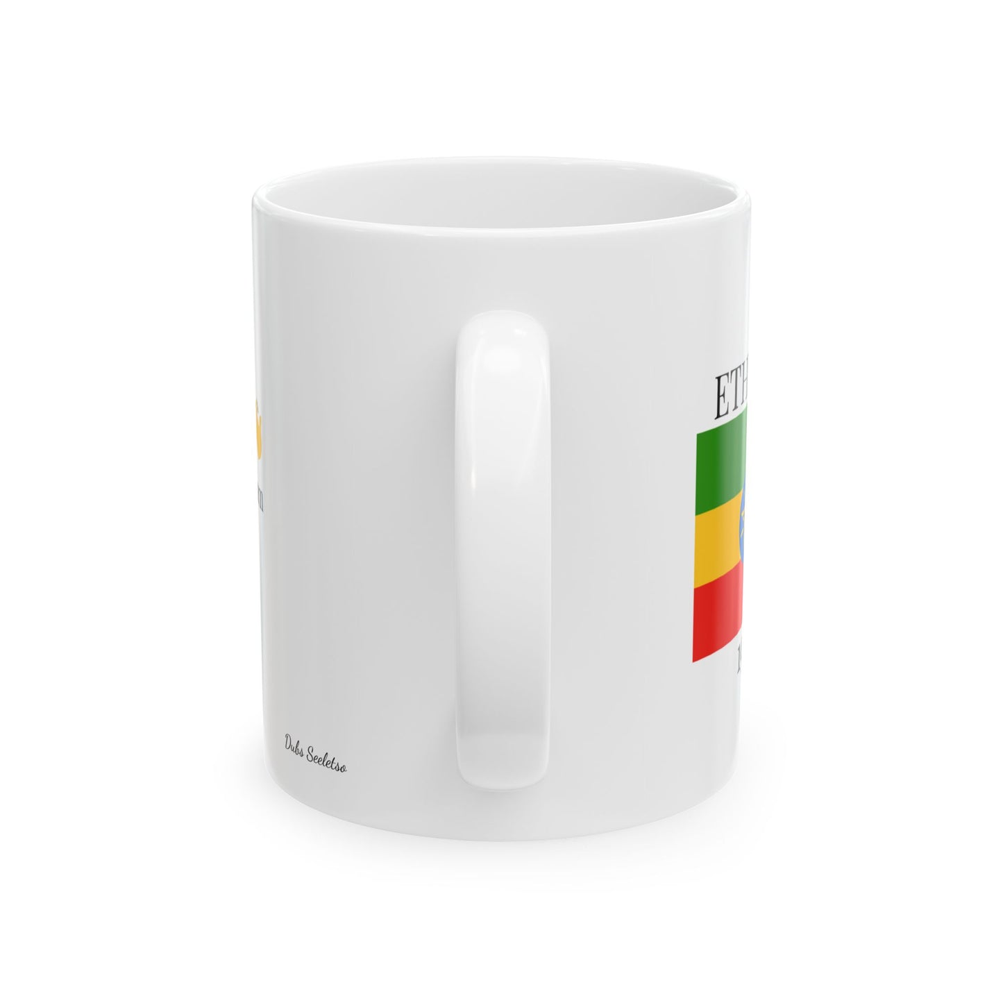 Ethiopia Flag Mug – Independence 1941 Coffee Cup (11oz, 15oz) | African Heritage Gift