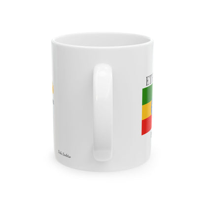 Ethiopia Flag Mug – Independence 1941 Coffee Cup (11oz, 15oz) | African Heritage Gift