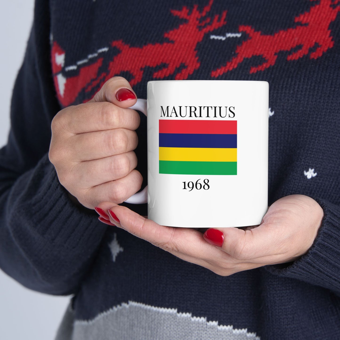 Mauritius Flag Mug – Independence 1968 Coffee Cup (11oz, 15oz) | African Heritage Gift