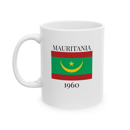 Mauritania Flag Mug – Independence 1960 Coffee Cup (11oz, 15oz) | African Heritage Gift