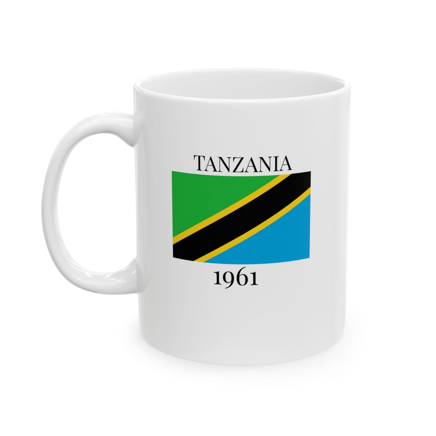 Tanzania Flag Mug – Independence 1961 Coffee Cup (11oz, 15oz) | African Heritage Gift
