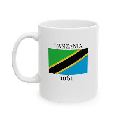 Tanzania Flag Mug – Independence 1961 Coffee Cup (11oz, 15oz) | African Heritage Gift