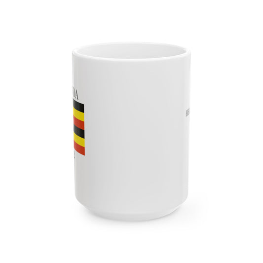 Uganda Flag Mug – Independence 1962 Coffee Cup (11oz, 15oz) | African Heritage Gift