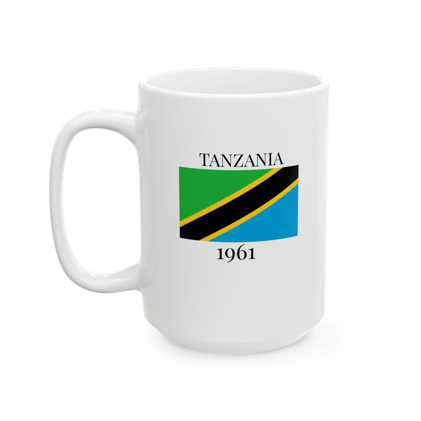 Tanzania Flag Mug – Independence 1961 Coffee Cup (11oz, 15oz) | African Heritage Gift