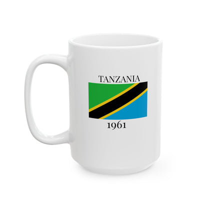 Tanzania Flag Mug – Independence 1961 Coffee Cup (11oz, 15oz) | African Heritage Gift