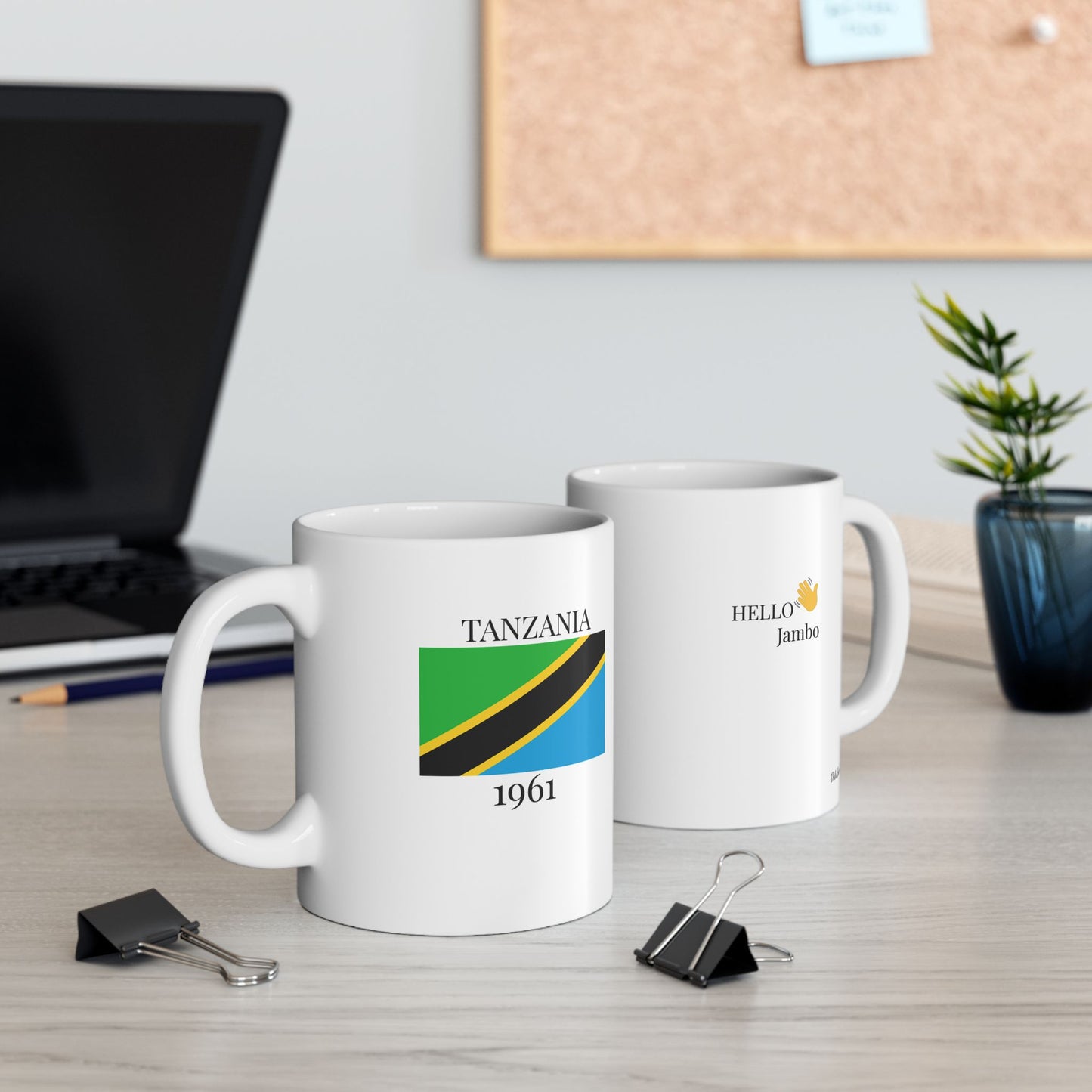 Tanzania Flag Mug – Independence 1961 Coffee Cup (11oz, 15oz) | African Heritage Gift