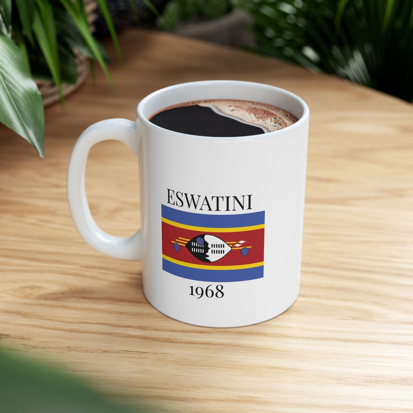 Eswatini Flag Mug – Independence 1968 Coffee Cup (11oz, 15oz) | African Heritage Gift