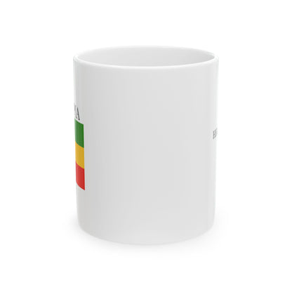 Ethiopia Flag Mug – Independence 1941 Coffee Cup (11oz, 15oz) | African Heritage Gift