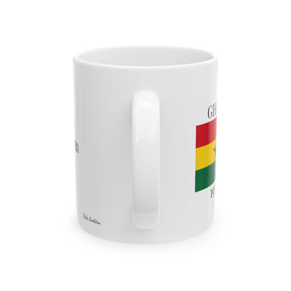 Ghana Flag Mug – Independence 1957 Coffee Cup (11oz, 15oz) | African Heritage Gift