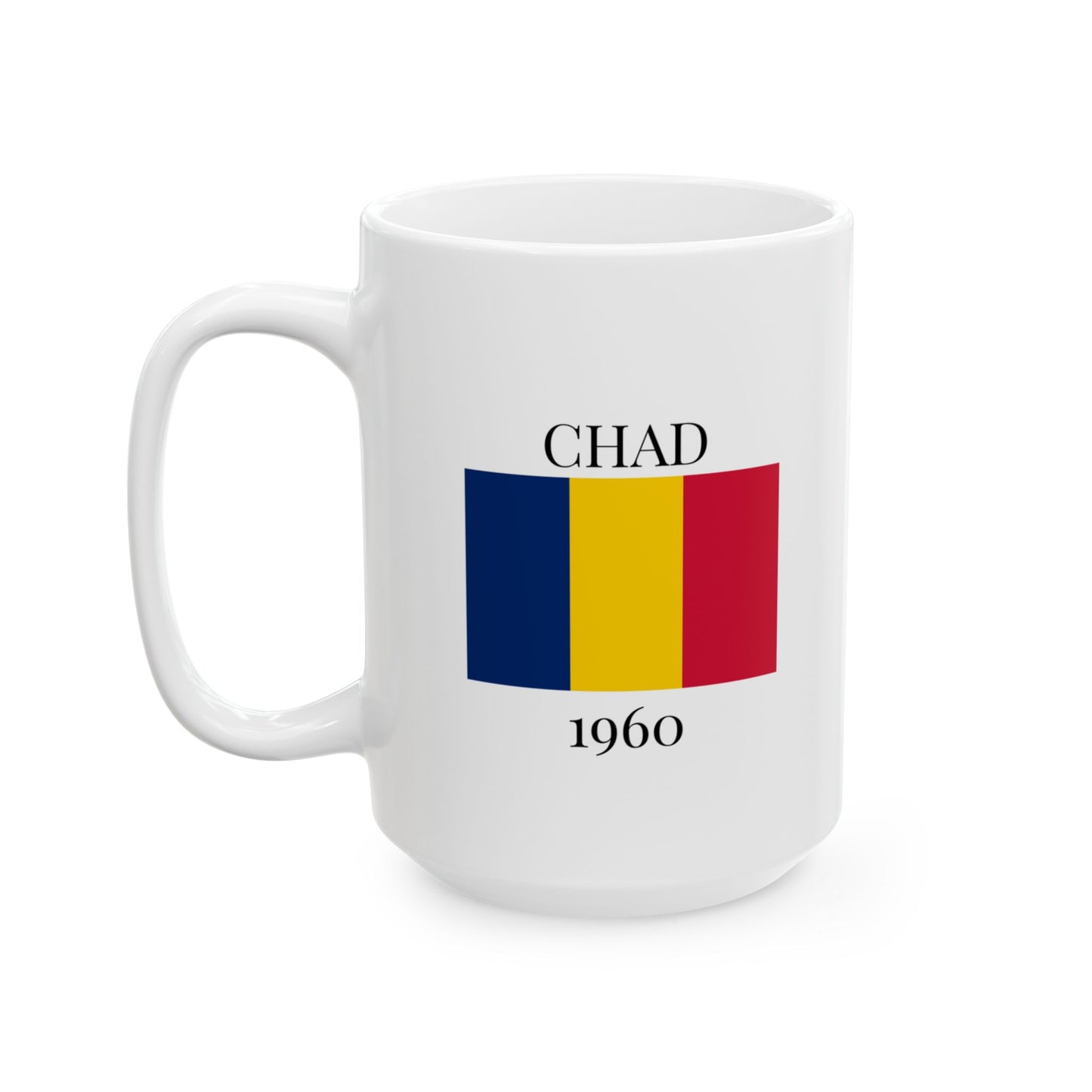 Chad Flag Mug – Independence 1960 Coffee Cup (11oz, 15oz) | African Heritage Gift
