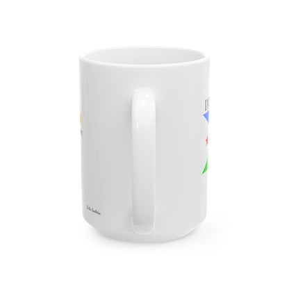 Djibouti Flag Mug – Independence 1977 Coffee Cup (11oz, 15oz) | African Heritage Gift