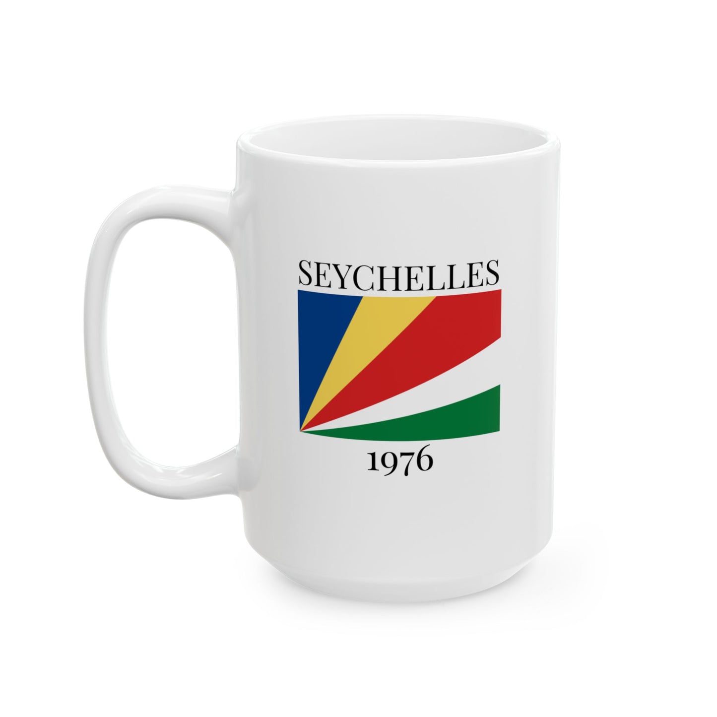 Seychelles Flag Mug – Independence 1976 Coffee Cup (11oz, 15oz) | African Heritage Gift