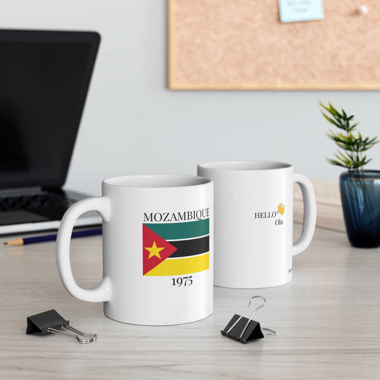 Mozambique Flag Mug – Independence 1975 Coffee Cup (11oz, 15oz) | African Heritage Gift
