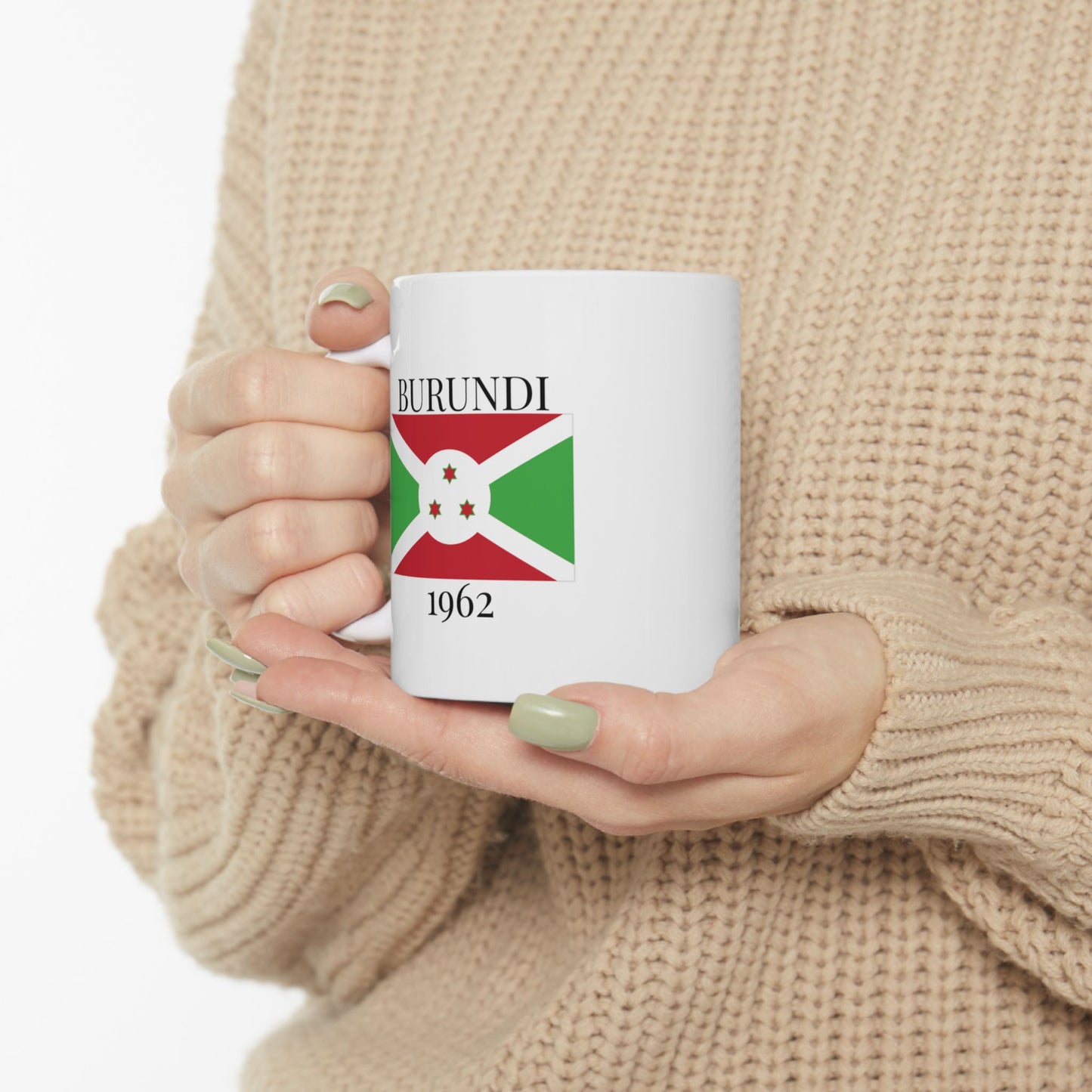 Burundi Flag Mug – Independence 1962 Coffee Cup (11oz, 15oz) | African Heritage Gift